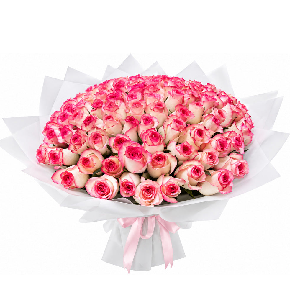 101 Jumilia Roses Big Bouquet